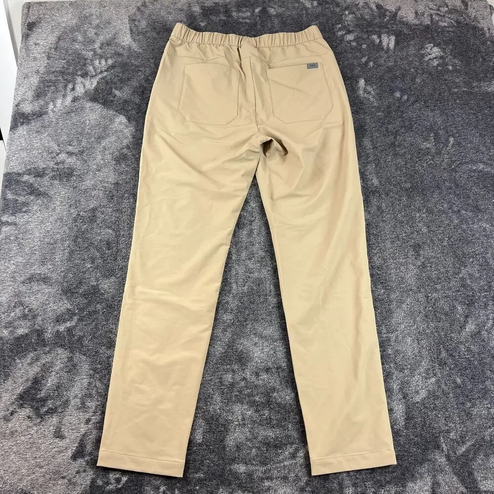 Figs Pro Slim Scrub Trouser Black Pants Men's S Brown NWT Nylon Spandex